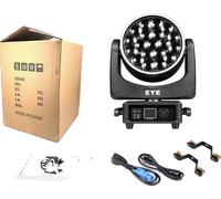 Lumière LED Moving Head, mélange de couleurs RGBW, lavage dynamique du faisceau, 1pc, prise EU
