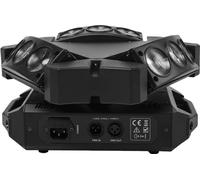 Lumière LED Moving Head, RGBW, contrôlée par DMX, 9x10W, prise EU