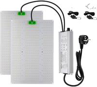 Lumière LED pour plantes à spectre complet, dimmable avec interrupteur UV, disponible en 120W et 240W, 240W, fiche EU