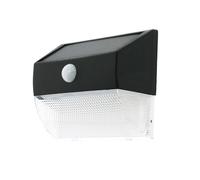 Lumière LED solaire avec capteur de mouvement, 4500 K, écologique et polyvalente pour éclairage extérieur et sécurité nocturne.