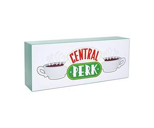 Lumière logo Central Perk - Officiellement licencié, Décor mural ou à poser, Fonctionne à piles ou USB, Cadeau pour fans de Friends