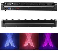 Lumière Moving Head, LED RGBW,DMX, noir, prise EU