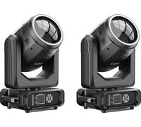 Lumière Moving Head, sélection des couleurs RGB, plusieurs modes de fonctionnement, noir, prise EU, noir, prise EU