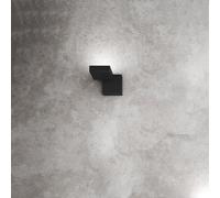 Lumière murale moderne métal noir 1 lumière Gx53