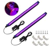 Lumière Noire 5W Portable UV LED Tube USB Charge Halloween Noël Soirée Body Painting Peinture Maquillage Fluo - 2PC