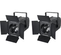 lumière Par COB 200W, mode de contrôle du son, faisceau réglable de 10 à 60°, prise EU 2PCS