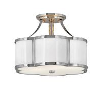 Lumiere plafonnier cylindrique - Gris