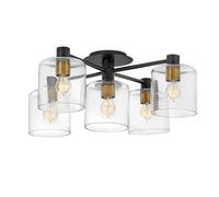 Lumiere Plafonnier cylindrique - Noir
