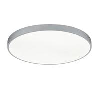 Lumiere plafonnier LED rond métal - Argent