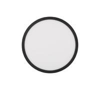Lumiere plafonnier LED rond - Noir
