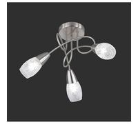 Lumiere plafonnier rond Colmar - Argent
