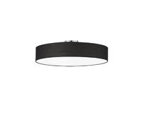 Lumiere plafonnier rond - Noir