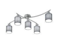 Lumiere Plafonnier semi-affleurant - Gris