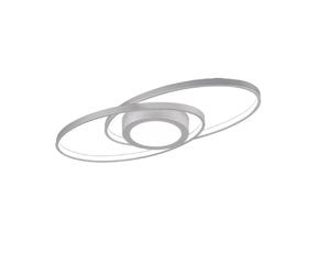 Lumiere semi-plafonnier LED Galaxy - Argent