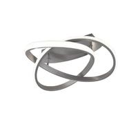 Lumiere semi-plafonnier LED - Nickel mat