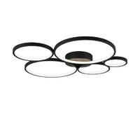 Lumiere semi-plafonnier LED - Noir