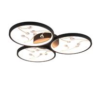 Lumiere semi-plafonnier LED - Noir