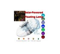 Lumière solaire flottante de lumière d'étang couleur imperméable à l'eau changeant la piscine led n - multicolore