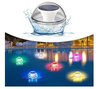 Lumière solaire flottante IP65, changement de couleurs, pour piscine/spa/aquarium
