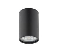 Lumiere spot de plafond cylindrique - Noir