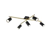 Lumiere Spot Marley 5 lampes - Noir
