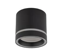 Lumiere spot plafonnier cylindrique - Noir