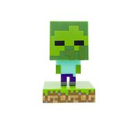Lumière zombie Minecraft - Officiellement licencié, Veilleuse portable, Décor de chambre pour jeunes gamers, Fonctionne à piles