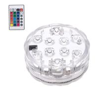 Lumières de bain et Spa lumières LED submersibles étanches sous-marines pour piscine Spa Disco avec télécommande