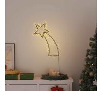 VidaXL Lumières de Noël étoile filante 80 LED