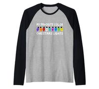 LUMIÈRES DE NOL DE Couleur PRÉFÉRÉE CHAÎNE DE LUMIÈRE Hommes Manche Raglan