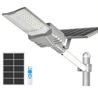 Lumières de rue solaires en plein air,Lumières de stationnement à haute puissance 8500K 8000W crépuscule commerciale à l'aube, Lampes inondables de sécurité solaire imperméables Capteur de mouvement