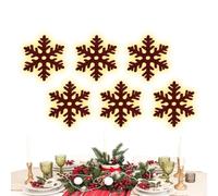 Lumières de silhouette de mur lumineux de Noël, avec flocon de neige | Décoration murale de noël lumineuse, éclairage de vacances en bois 3D avec télécommande,pour la décoration intérieure de noël