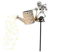 Lumières d'Halloween à énergie solaire, chemin de sorcière en métal