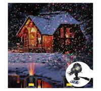 Lumières du projecteur Projecteur d'étoiles en Mouvement en Plein air, Plein Ciel, lumière LED for fête de noël, éclaira extérieur de paysa, pelouse, Jardin, Parc