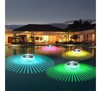 Lumières flottantes solaires d'extérieur, lumières de boule magique, lumières suspendues de décoration de cour et de jardin, lumières changeant de couleur RVB, peuvent être utilisées comme lumières de