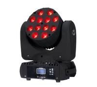 Lumières principales mobiles de lavage de faisceau de LED, 12x12W, RGBW, 16.7 millions de documents, canaux de Dmx 9/16, stroboscope de DJ 12x12W 1pcs