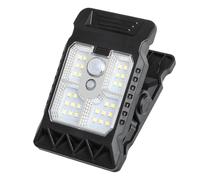 Lumières Solaires - Éclair LED Portable De 4,41 Pouces Pour Garage, Sécurité Améliorée Avec Capteur De Mouvement, Lumières Extérieures Pour Clôture, Porte, Jardin, Terrasse, Patio, Arrière-cour, Matér