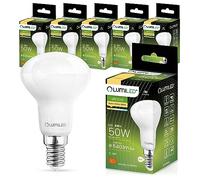 Lumiled Lot de 6 ampoules LED E14 R50 6 W équivalent à une ampoule à incandescence de 50 W Blanc chaud 540 lm 3000 K Angle de faisceau 120° 230 V Ampoule réflecteur