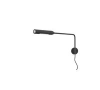 Lumina Flo Wall Wandleuchte, noir soft-touch