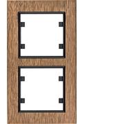 Lumina Passion hager polo 8694407002211 Cadre vertical double Chêne vieilli WL9126