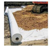 LuminaCreek Tissu géotextile Non tissé de 7 oz | For les drains et l'aménagement paysager(1.5mx35m/4.9ftx115ft WxL)