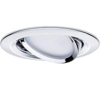 Luminaire à LED encastrable LED intégrée Paulmann Coin Slim 93880 N/A 6 W chrome jeu de 3