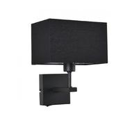 Luminaire_center Applique murale tissu - Noir