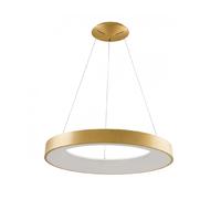 Luminaire_center Lustre LED design - Or brossé