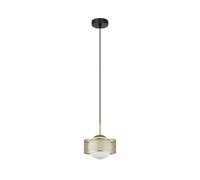 Luminaire center Suspension globe E27 - Or