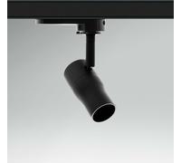 Luminaire CENTURY pour rails triphasés REGIA SHOP MINI ZOOM LED noire 12 W 3000 K CRI90 UGR16