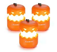 Luminaire Citrouille Halloween 3 Pieces Everbrite, Lanterne Halloween Citrouille Led, Halloween Decoration Citrouille Lumineuse Interieur Exterieur Jardin, Accessoires Decor Fete D'halloween Activites