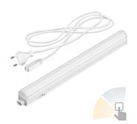 ledscom.de Lampe d'agencement LED RIGEL, température de couleur réglable, fiche, 26cm, 4,4 W, 395lm, blanc chaud/blanc