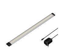 Luminaire d'agencement LED SIRIS avec bloc d'alimentation plat 50cm 655lm blanc