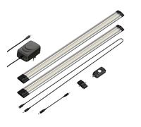 Luminaire d'agencement LED Siris détecteur de mouvement plat 50cm chacun 655lm